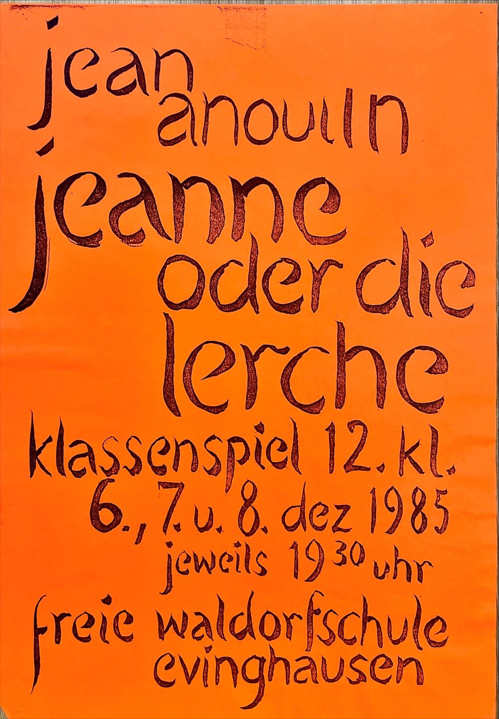 Jeanne oder die Lerche