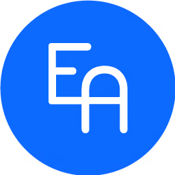 Edgar Allan icon logo.