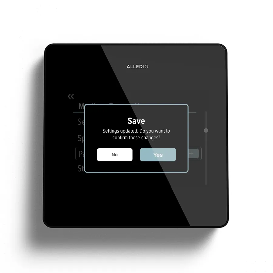 Save Auto setting on the flush-mount Room Unit (Room-Unit-Settings-Save-Auto.jpg)