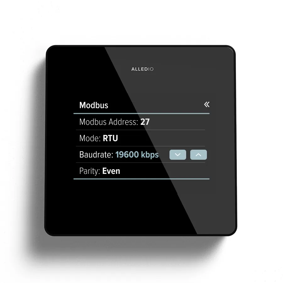 RC Modbus settings
