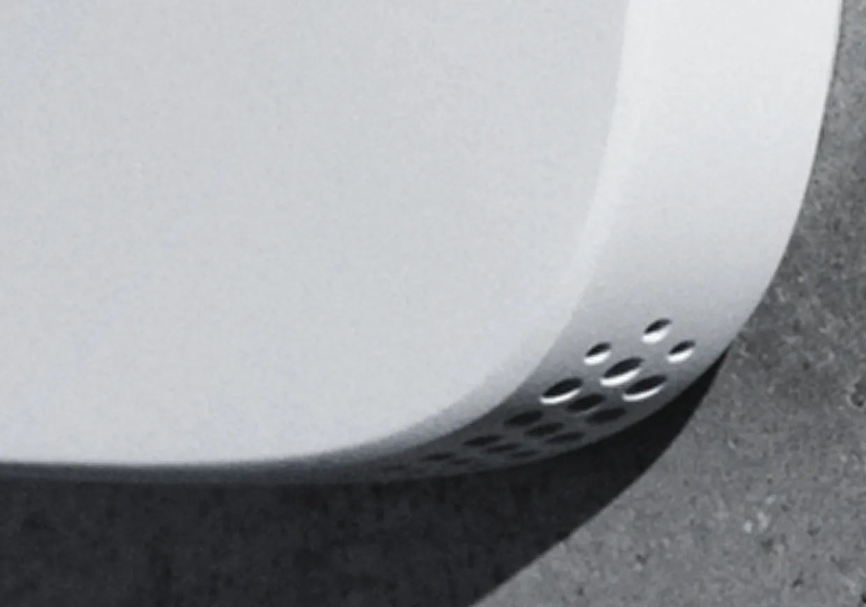 Alledio multi-sensor side air vents for CO2 and VOC sensing