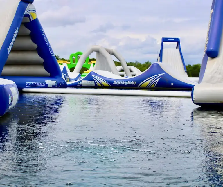 Cliff Lakes watersports water aeration using OxiAir HD diffused aeration system