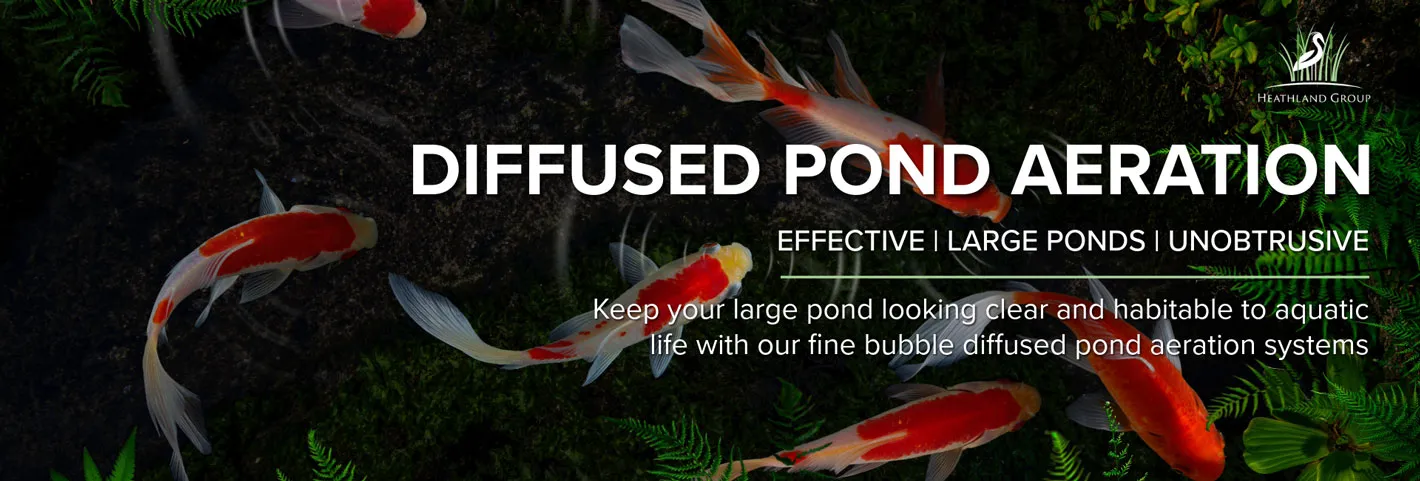 Heathland Group diffused pond aeration