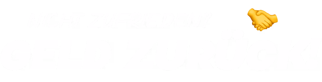 Geld zurück Garantie