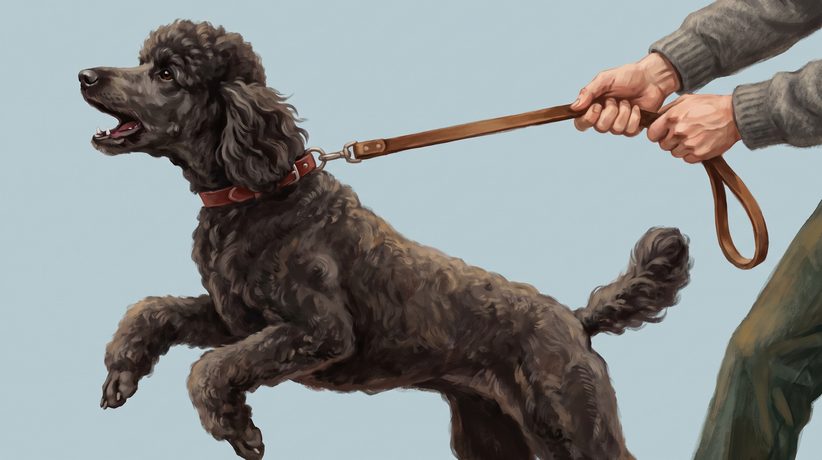Hund pöbelt einen anderen Hund an