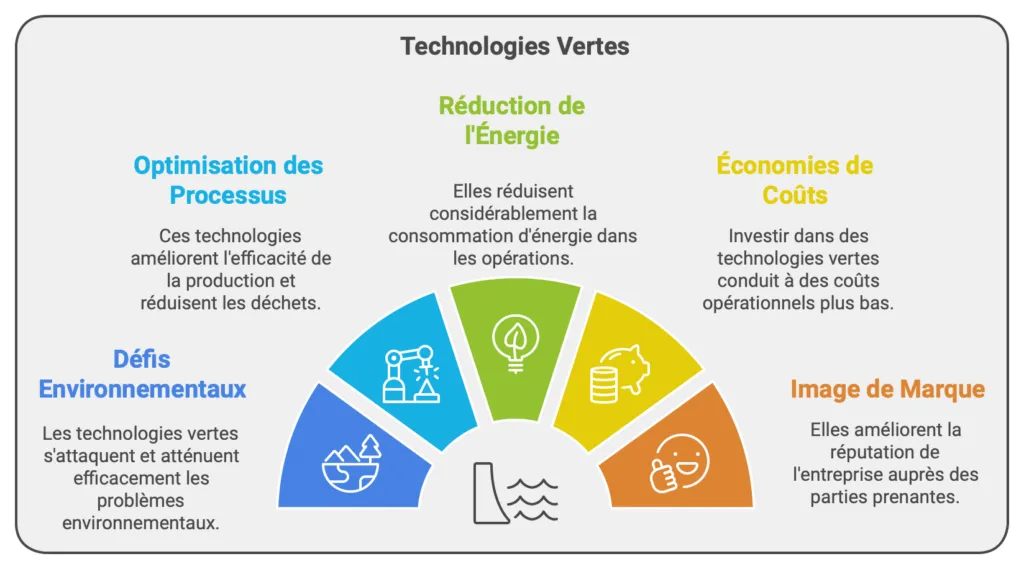 infographie des technologies vertes