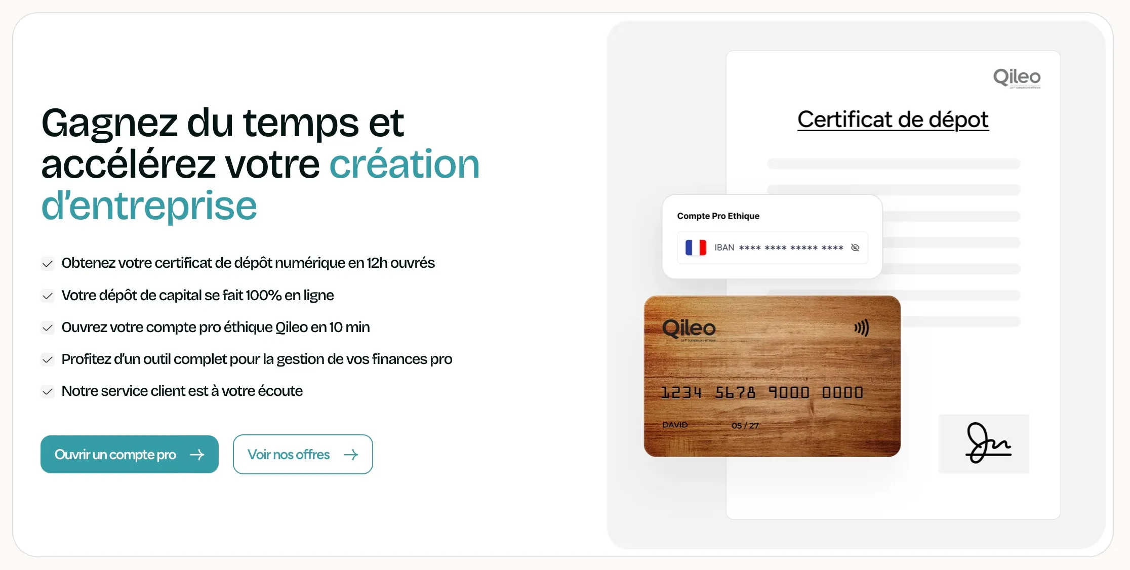 Gagnez du temps et accélérez votre création d’entreprise