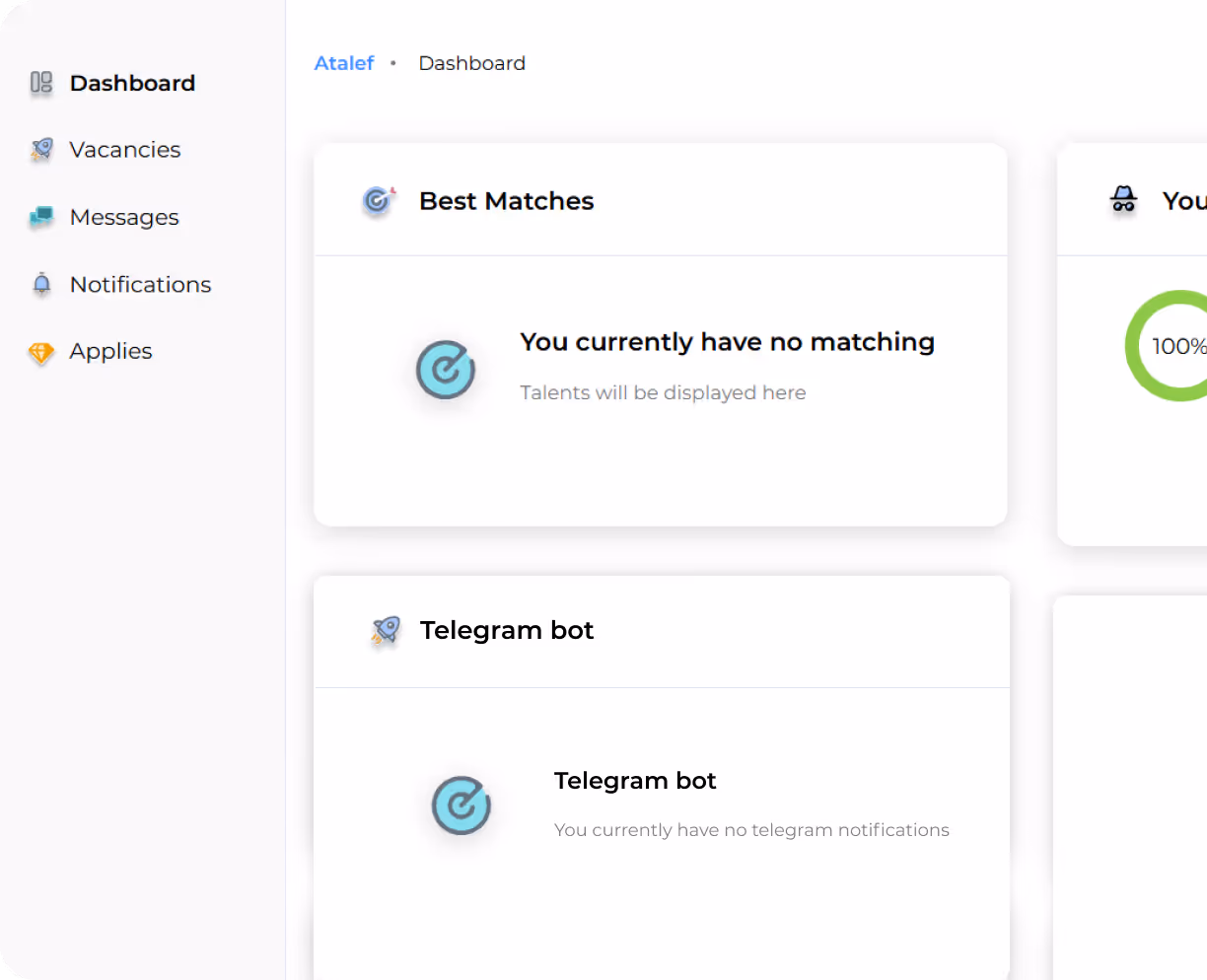 Dashboard asset about Atalef