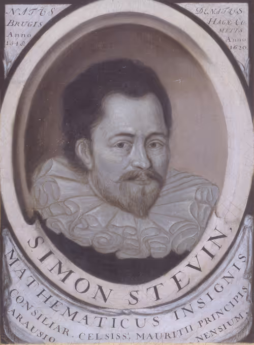 Portret  Simon Stevin