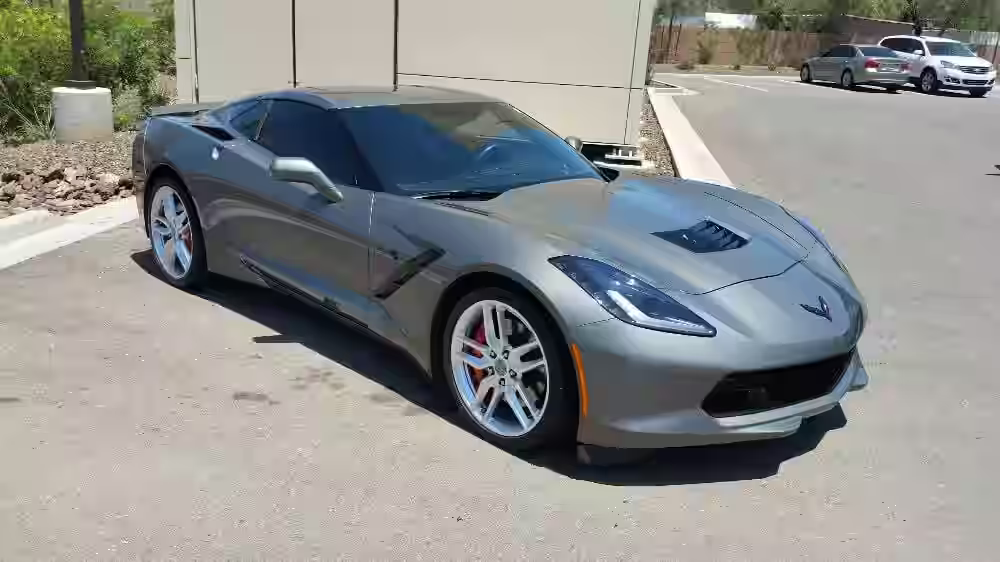 luxury car with mirror-like finish in Scottsdale, AZ - complete auto detailing