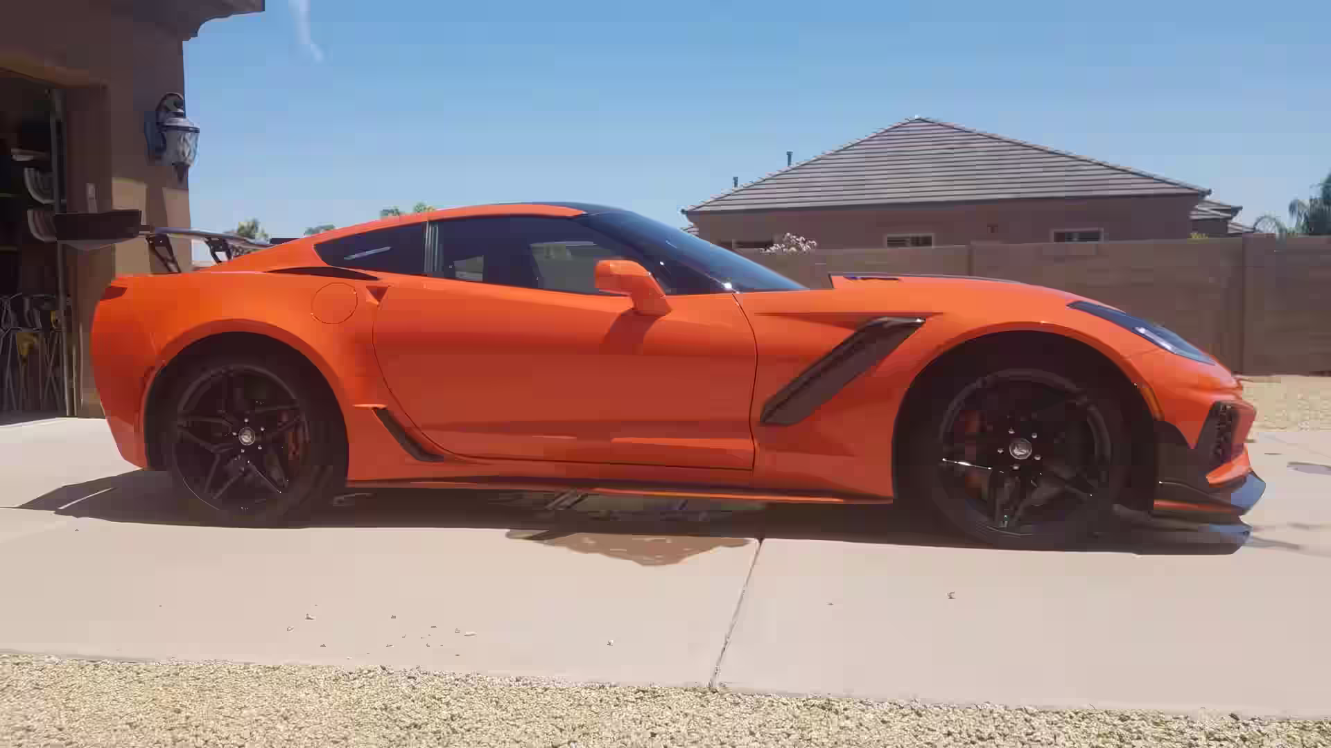 luxury car gleaming under Arizona sun - auto detail chandler az
