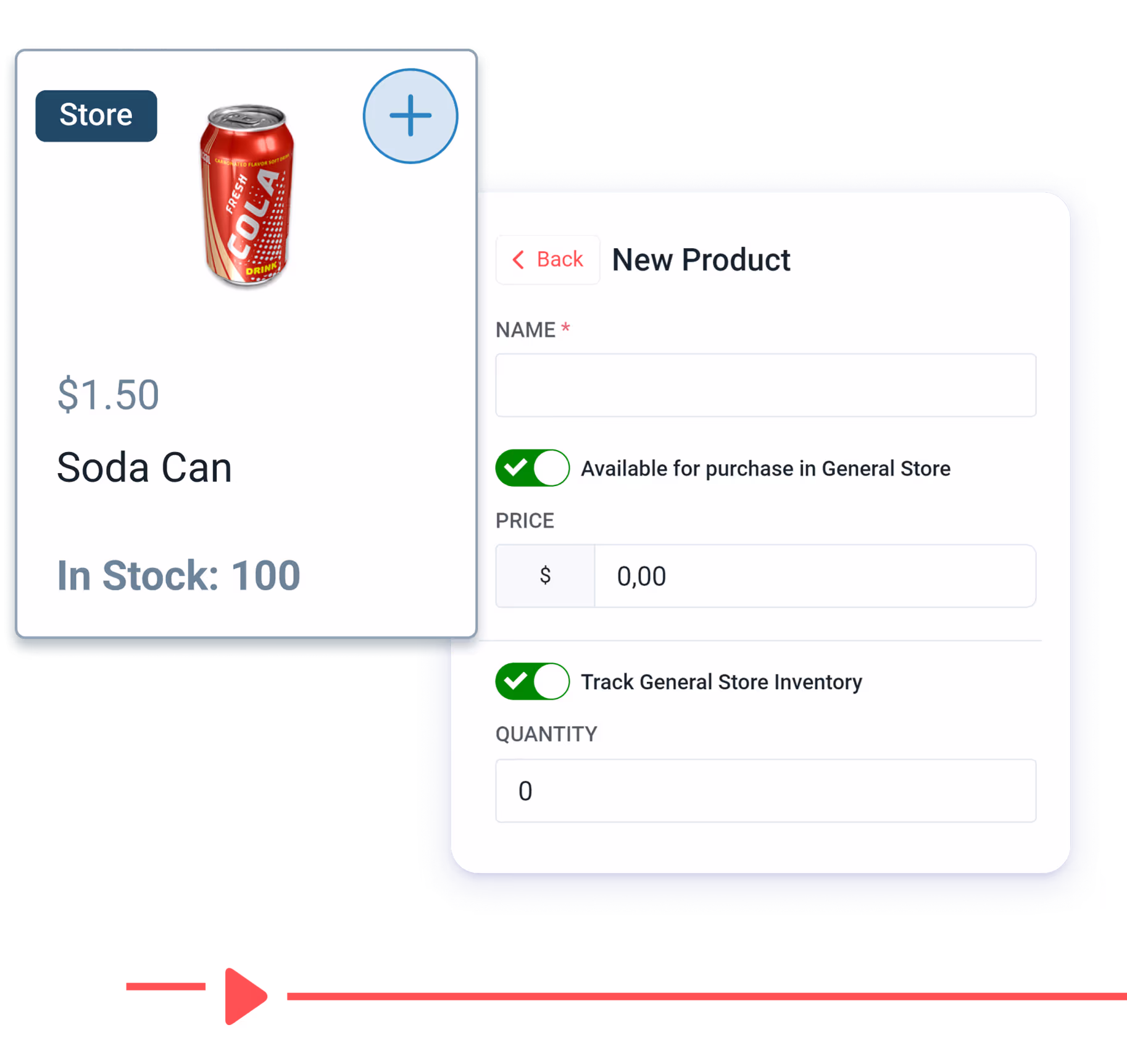 Setting up store products in RoverPass POS