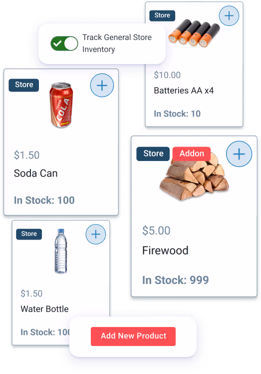 Screenshot of a product page displaying details, images, and pricing information for a couple items.