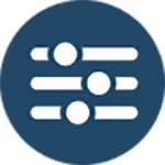 Sliders for customization icon