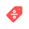 Discount tag icon