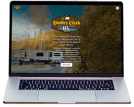 Dudley Creek RV Resort website