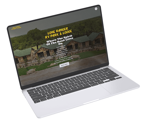 Lone Ranger RV Park and Lodge website