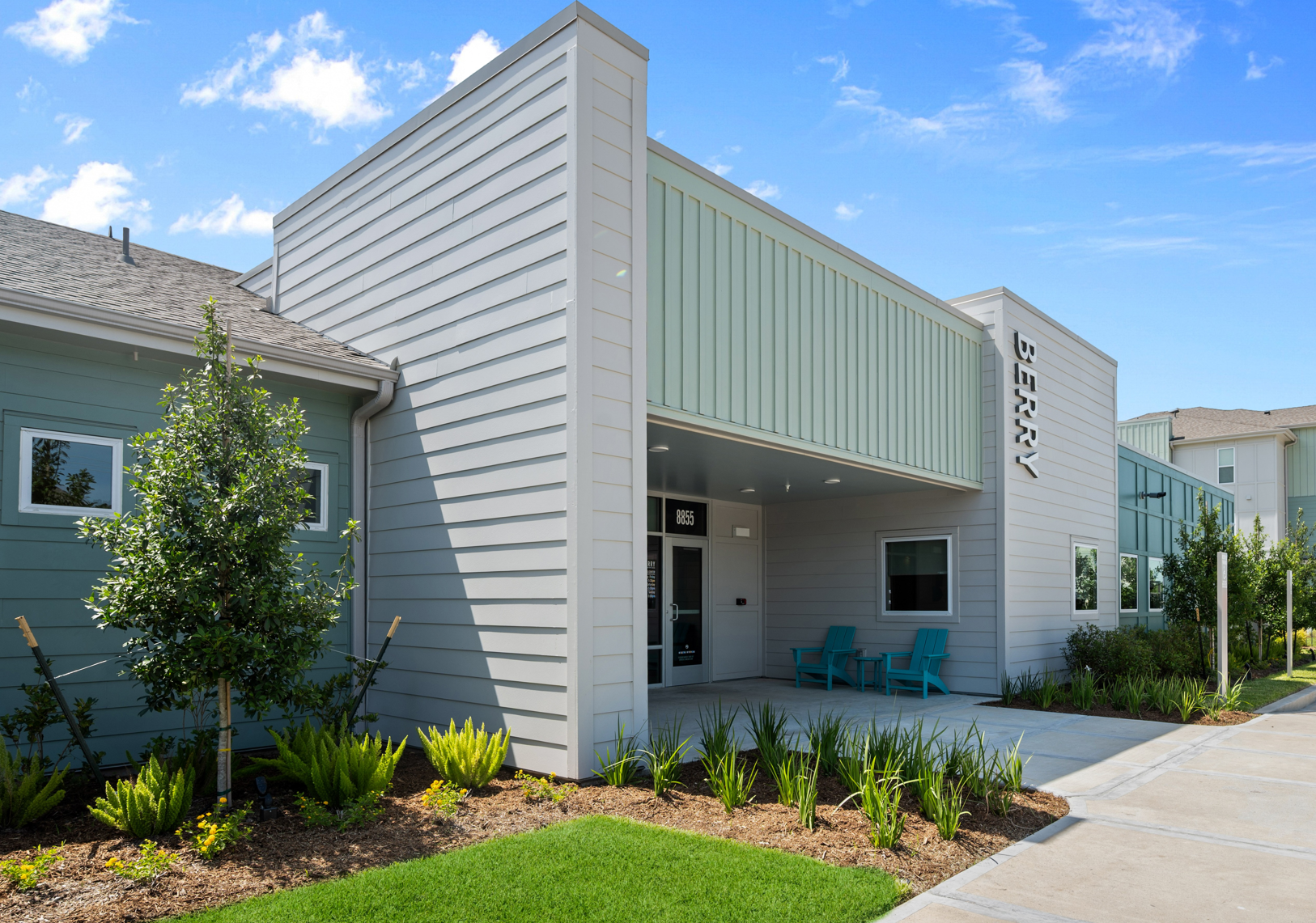 Exterior building front office