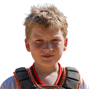 A headshot player profile picture of Carter Raabe.