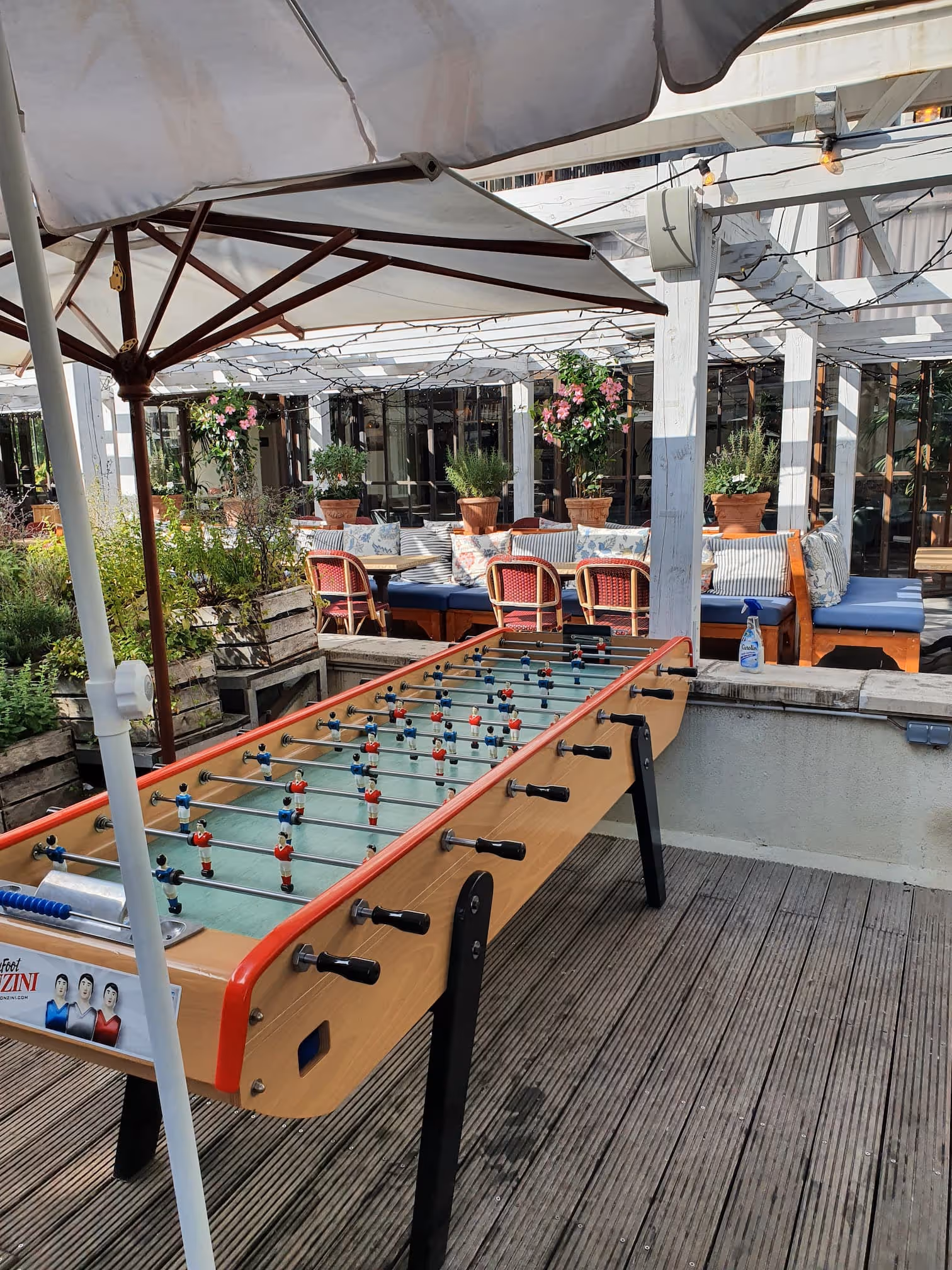 babyfoot XXL 8 joueurs Bonzini