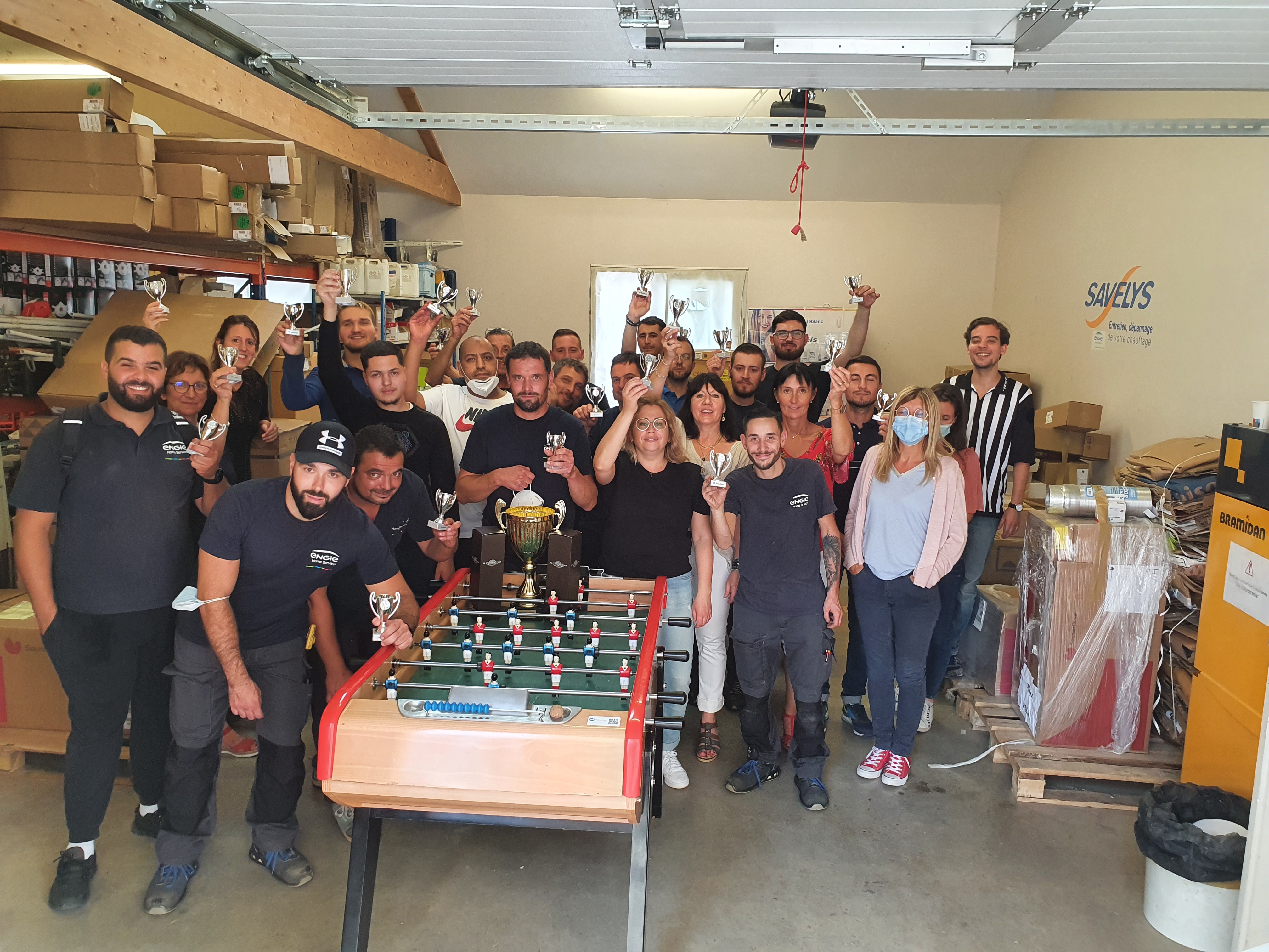 Team building tournoi de babyfoot