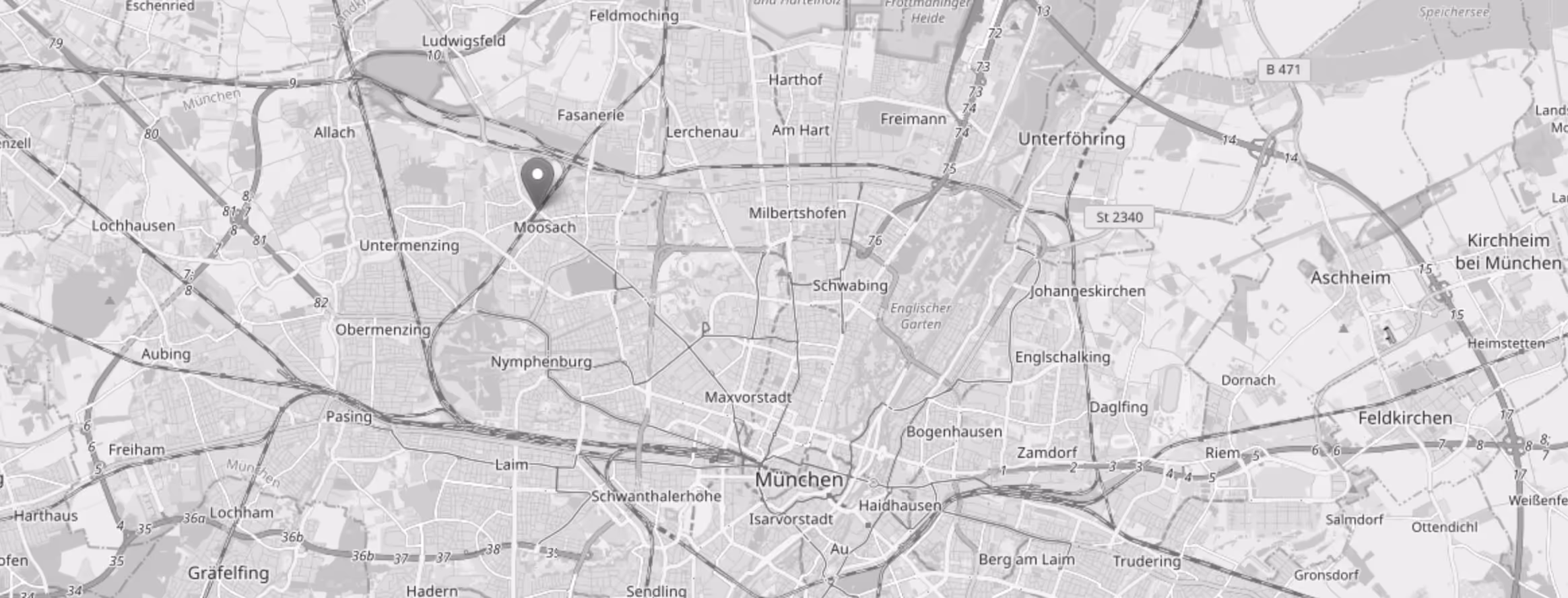 Map showing the location of Motorrad Merkel