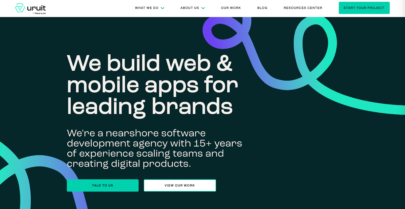 Uruit’s website