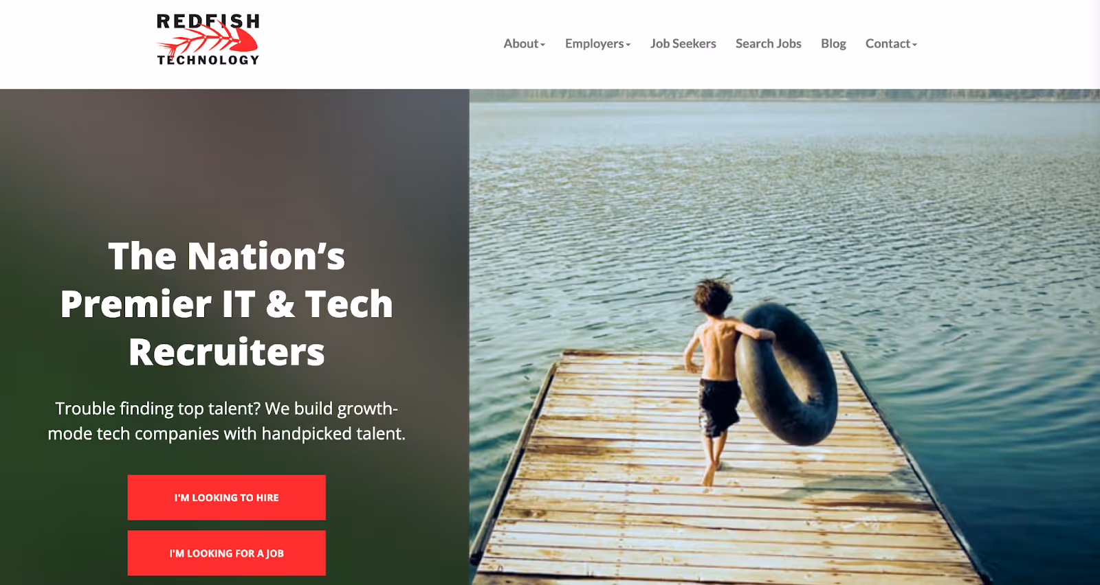 Redfish Technology’s website
