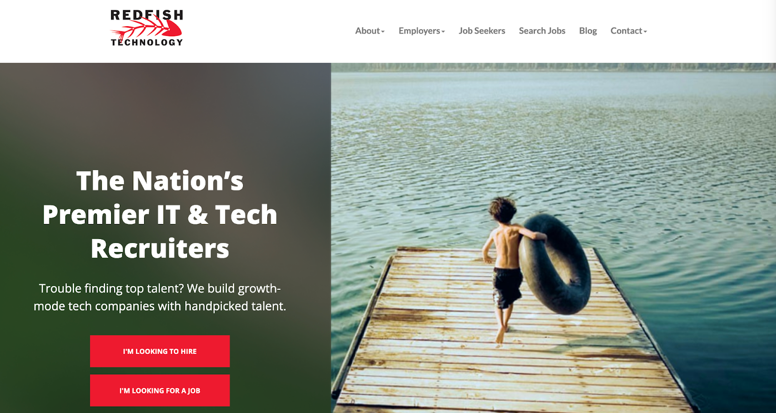 Redfish Technology’s website