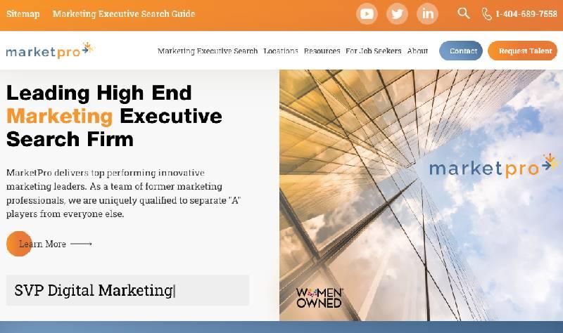 marketpro homepage