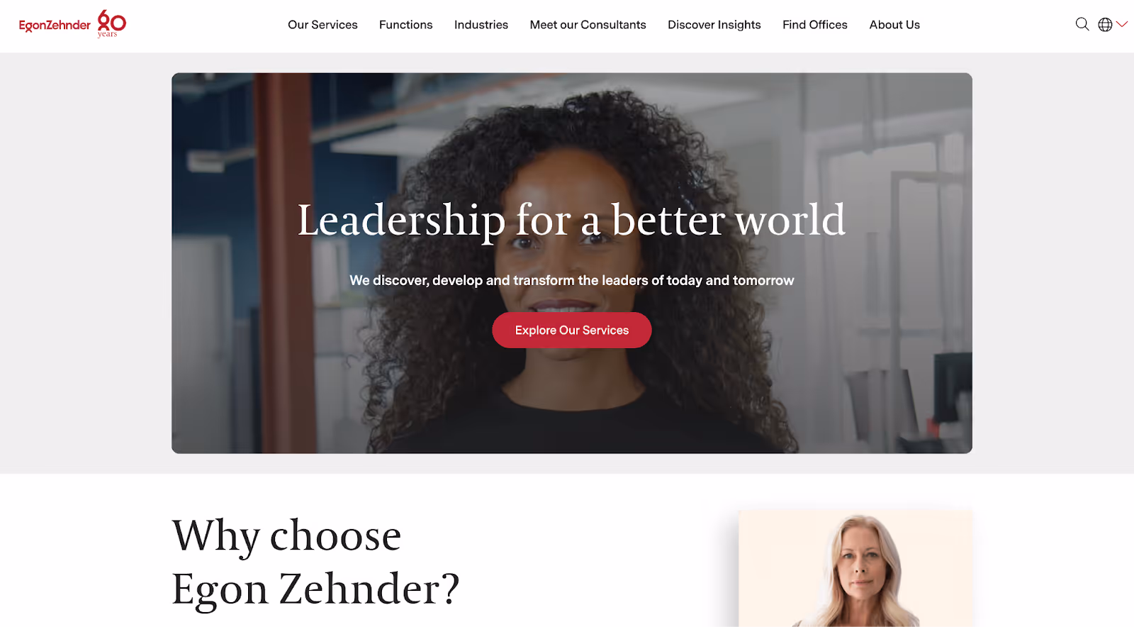 Egon Zehnder's home page