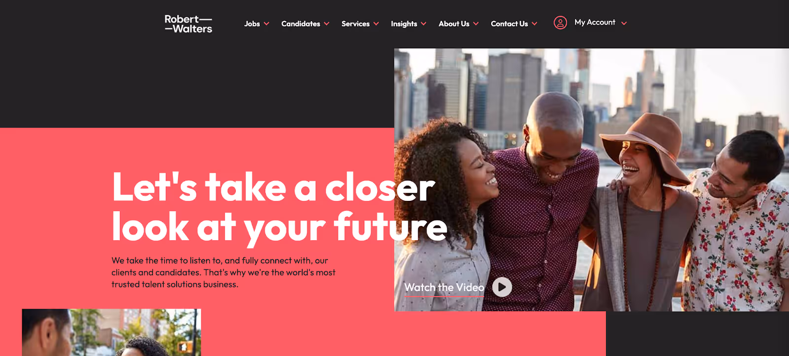 Robert Walters' home site