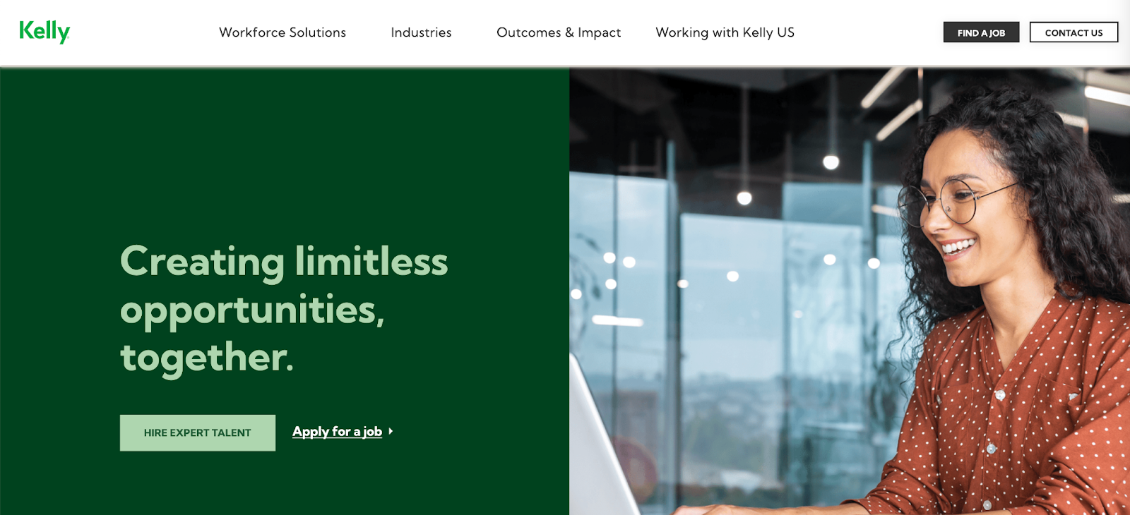 Kelly Service’s home site