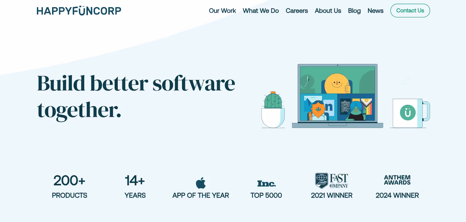 HappyFunCorp's homepage