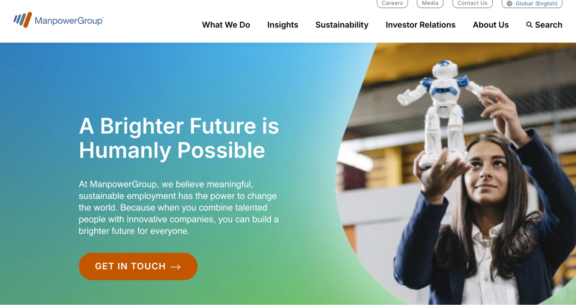 ManpowerGroup homepage