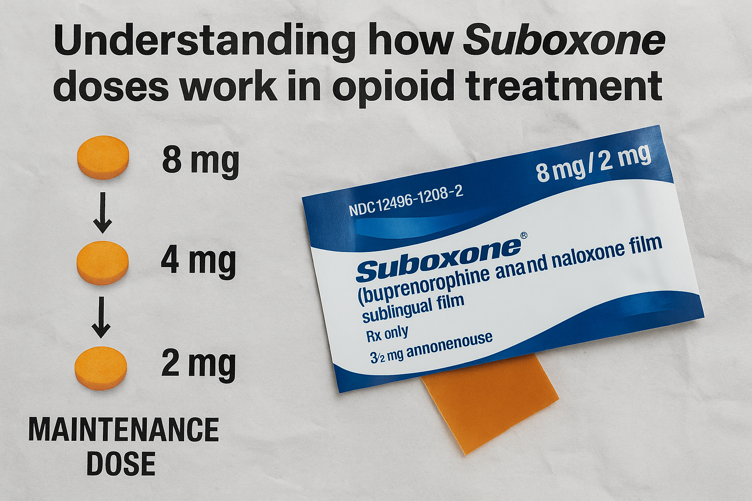 Understanding how Suboxone doses work in opioid treatment.