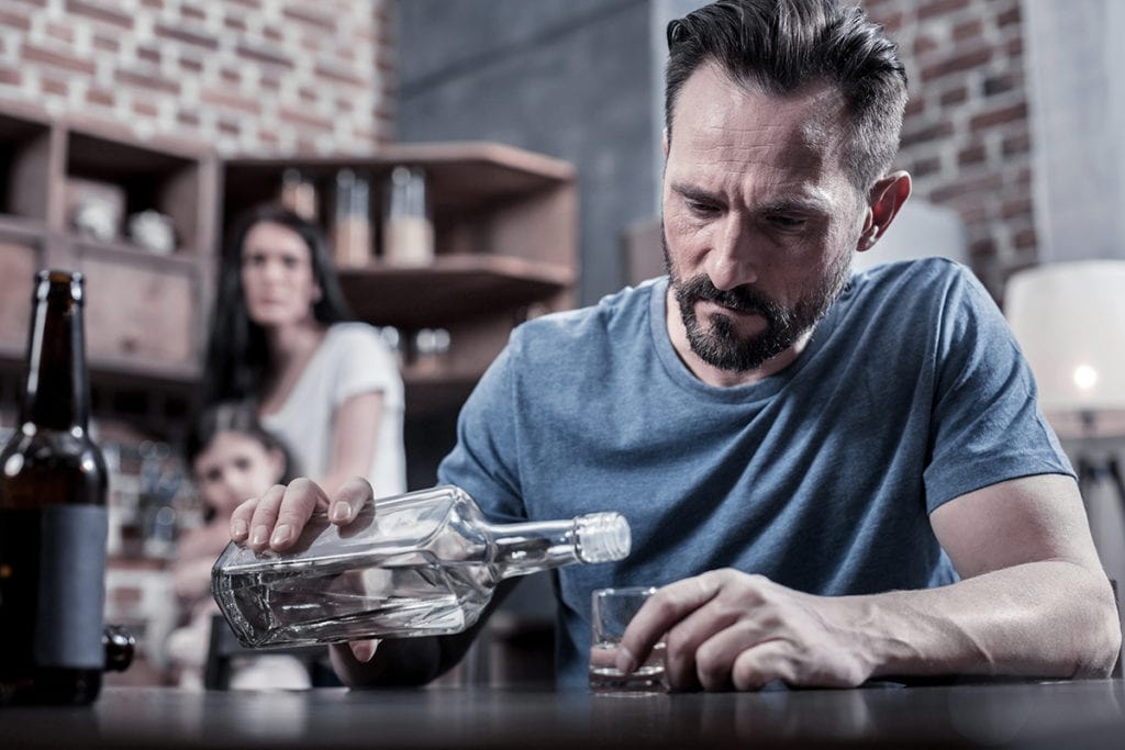 A collage of different treatment options available for alcohol addiction.