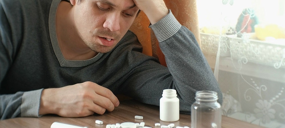An illustration showing the progression of codeine addiction, emphasizing the risks of prescribed doses.