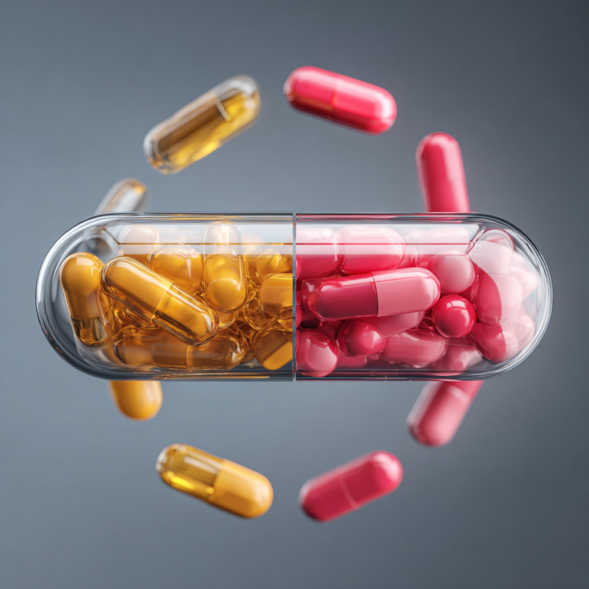 A visual representation of two medications, Suboxone and Ozempic, suggesting their potential interaction.