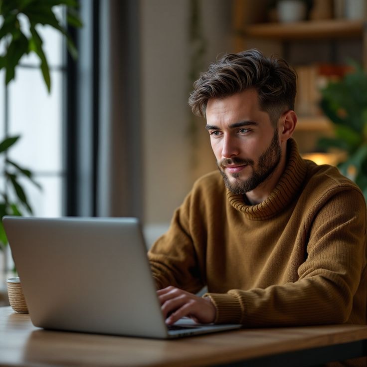 A person researching online Suboxone treatment options on a laptop.