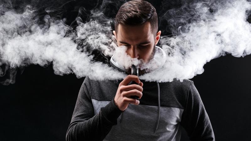 An overview of vaping and opioid use disorder, highlighting the connection between vaping behavior and opioid addiction.