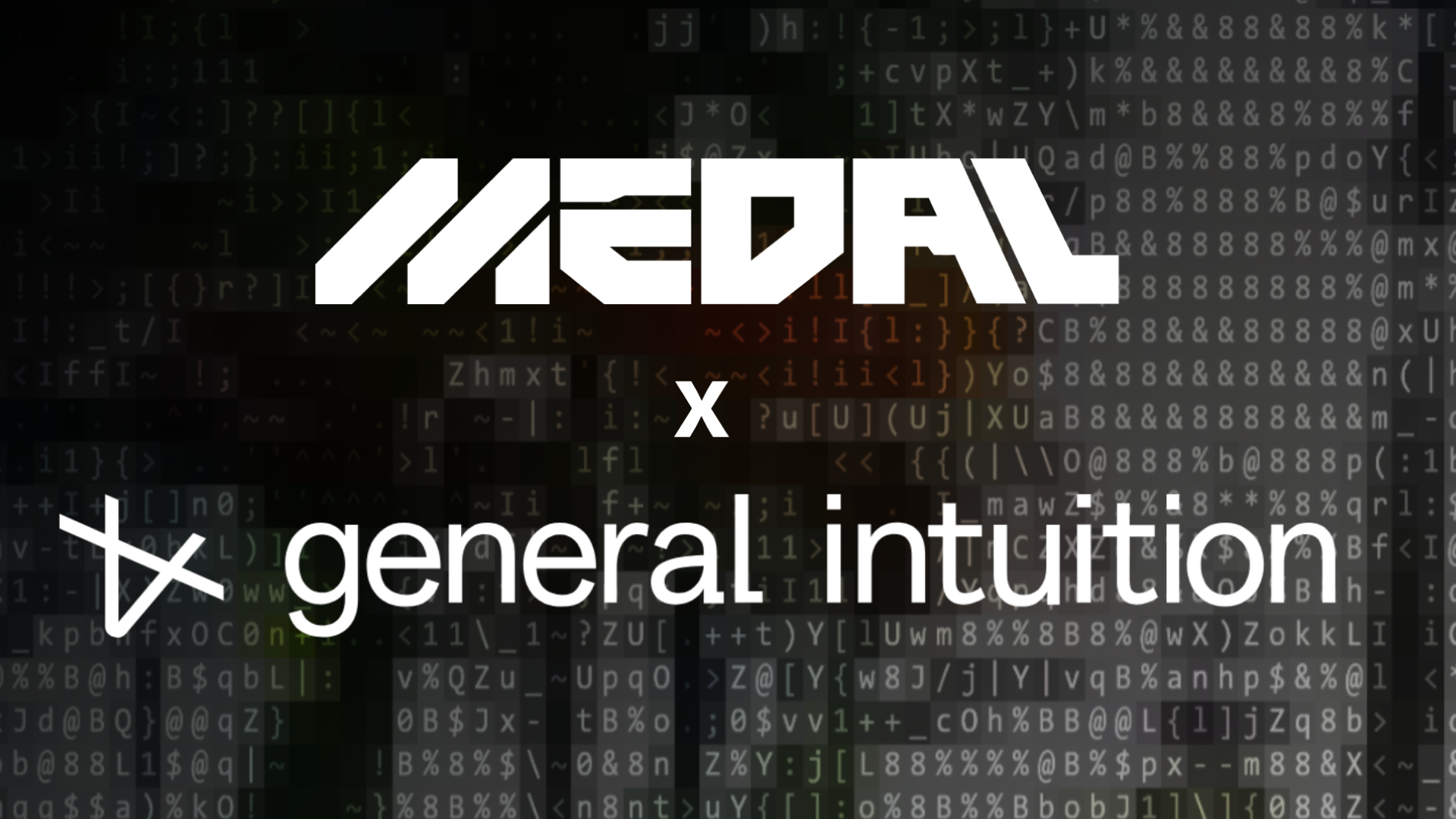 Medal x General Intuition: How Clips And Gameplay Actions Create Spatial Intelligence