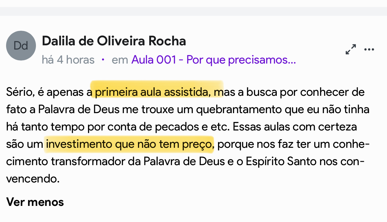 caroussel depoimentos