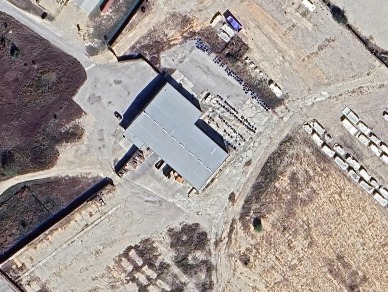 Aerial view of the Buffalo Wire Works facility in New Braunfels, Texas