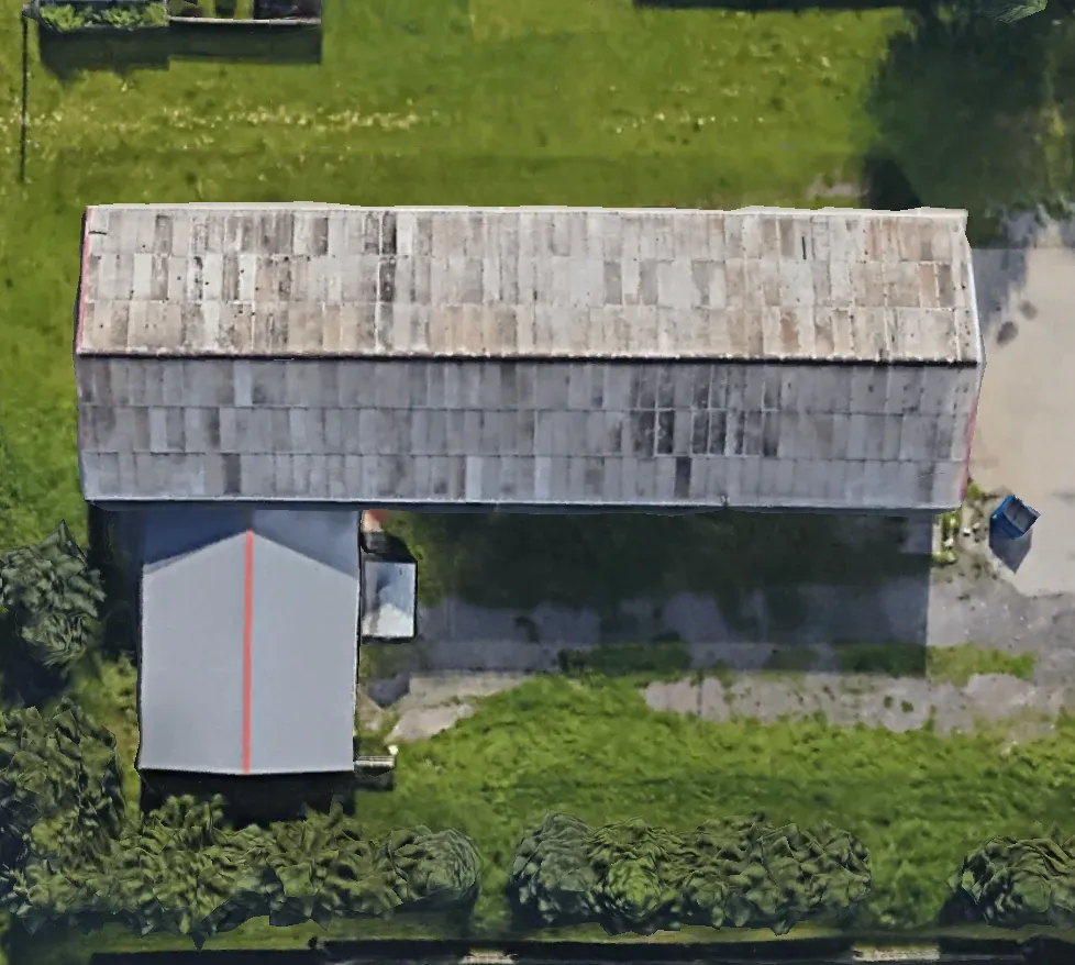 Aerial view of the Mystic Plant in Buffalo, New York