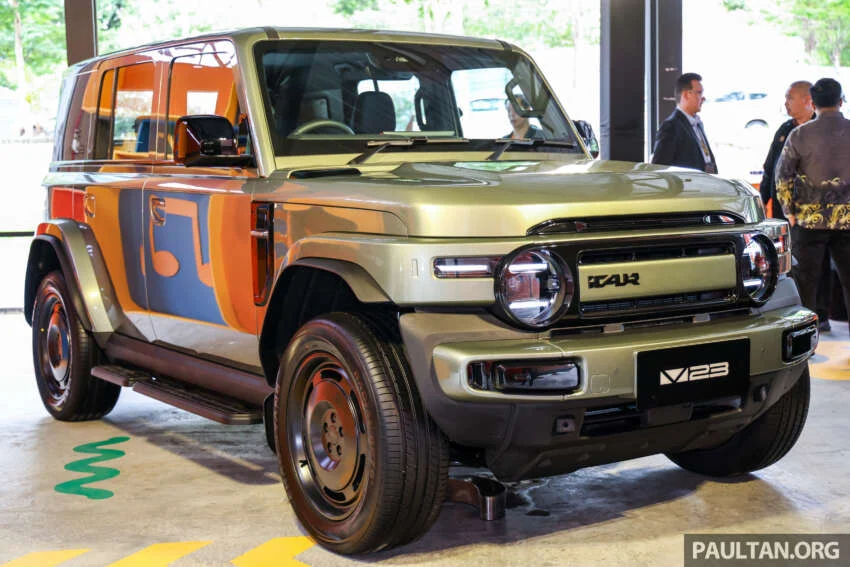Number 5: Chery iCaur v23, the best value for money adventure-style SUV EV