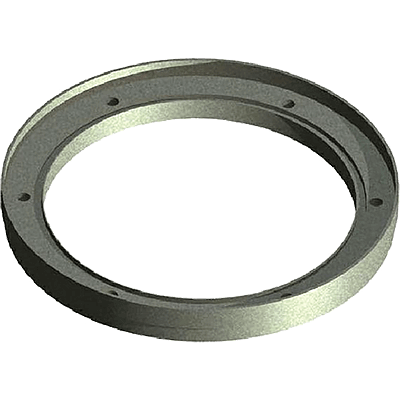 L-868 Class 1A Flange Ring with Pavement Dam (Metric)