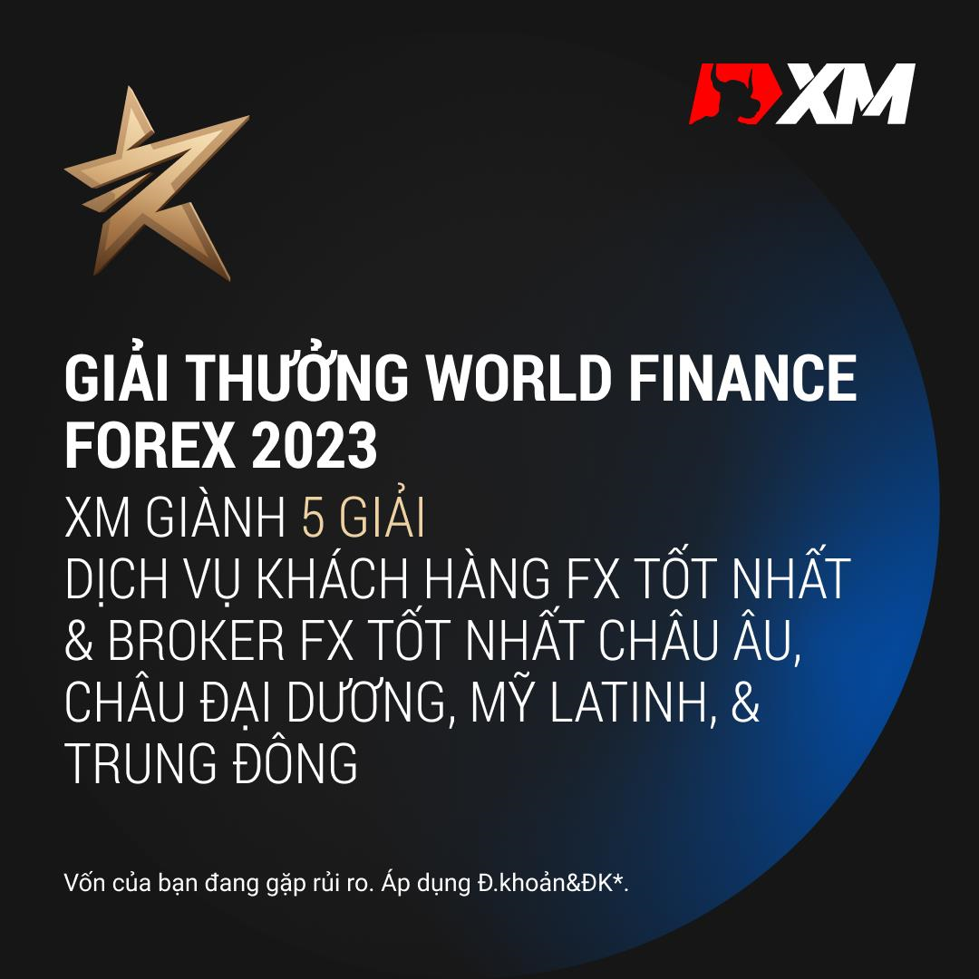 XM nhận giải thưởng World Finance Forex 2023