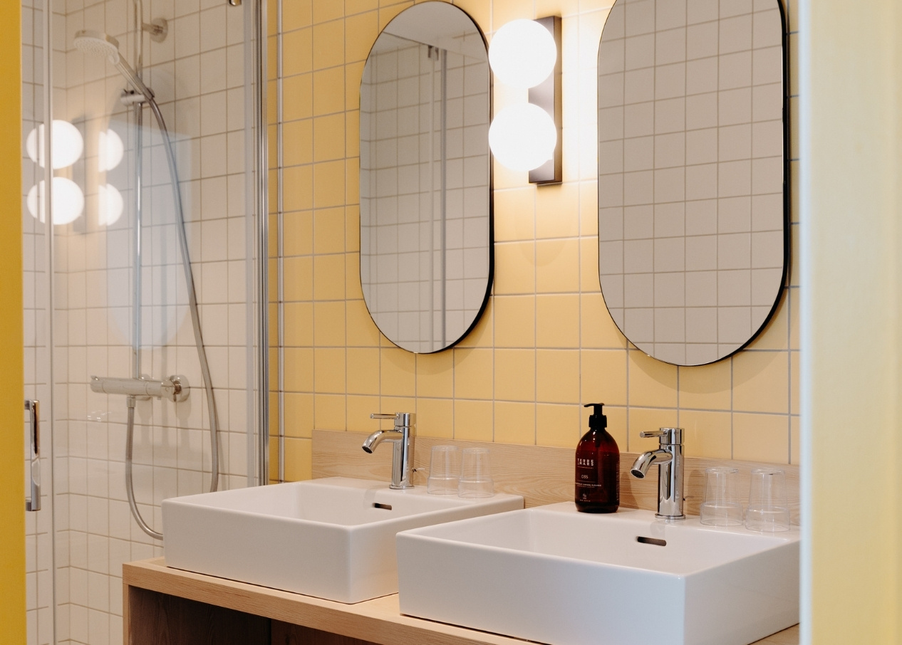 Enjoy a spacious, well-equipped bathroom, complete with welcome products, just for you.