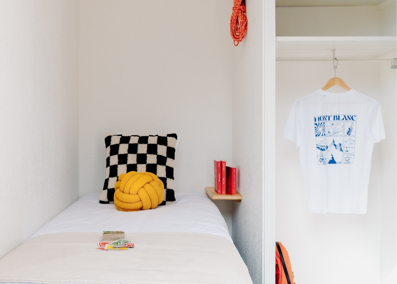 A triple room to welcome your little tribe in saint-gervais for your mountain vacations